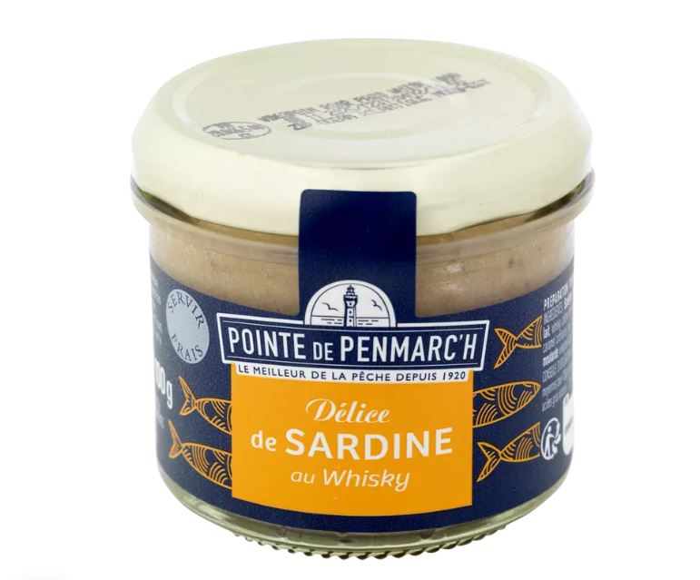 verrine de sardines au whisky